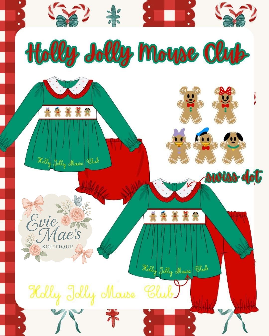Holly Jolly Mouse Club