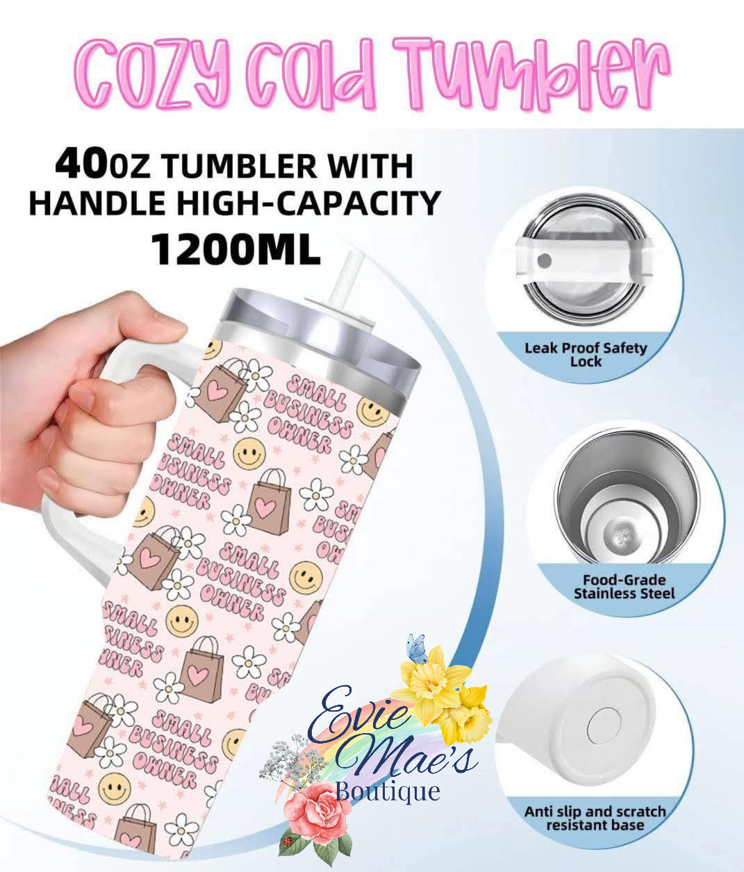 Cozy Cold Tumblers