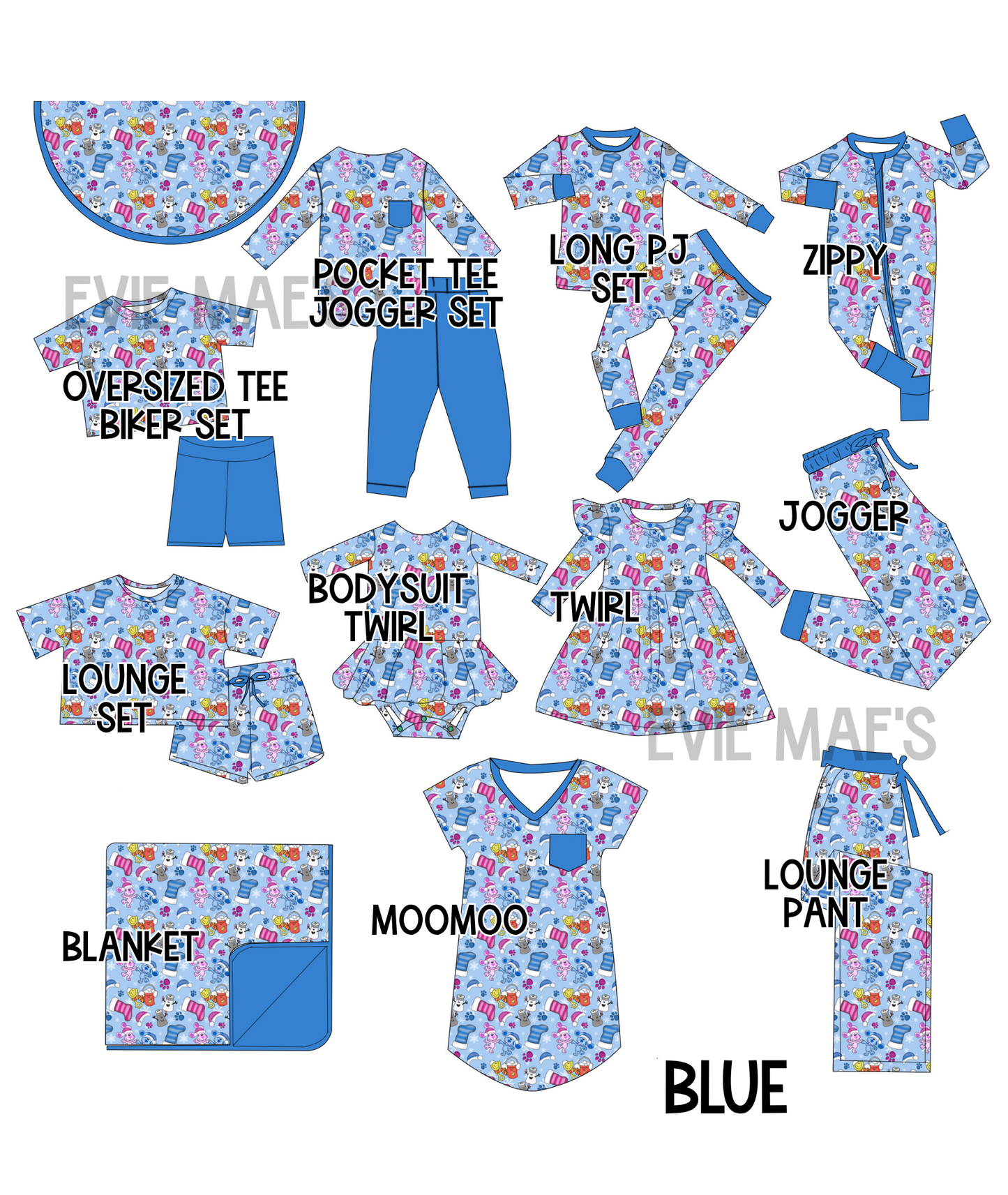 Blue | Merry Little Mashup