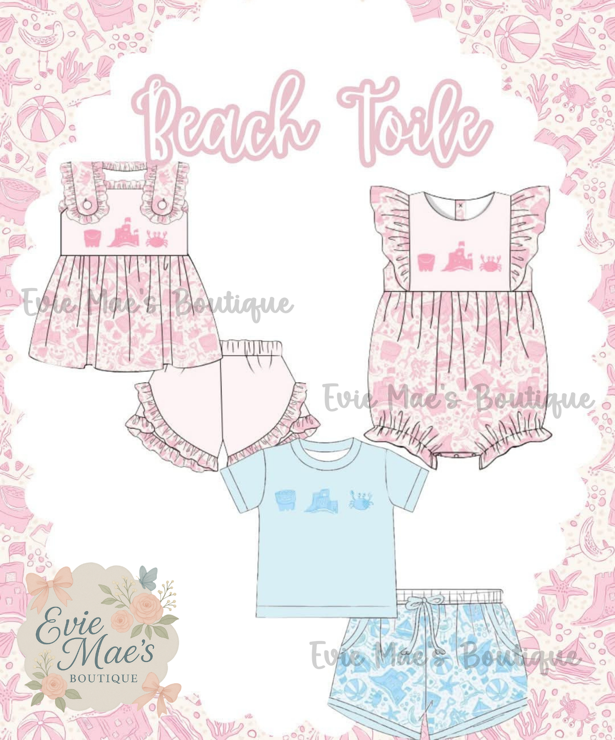 Beach Toile