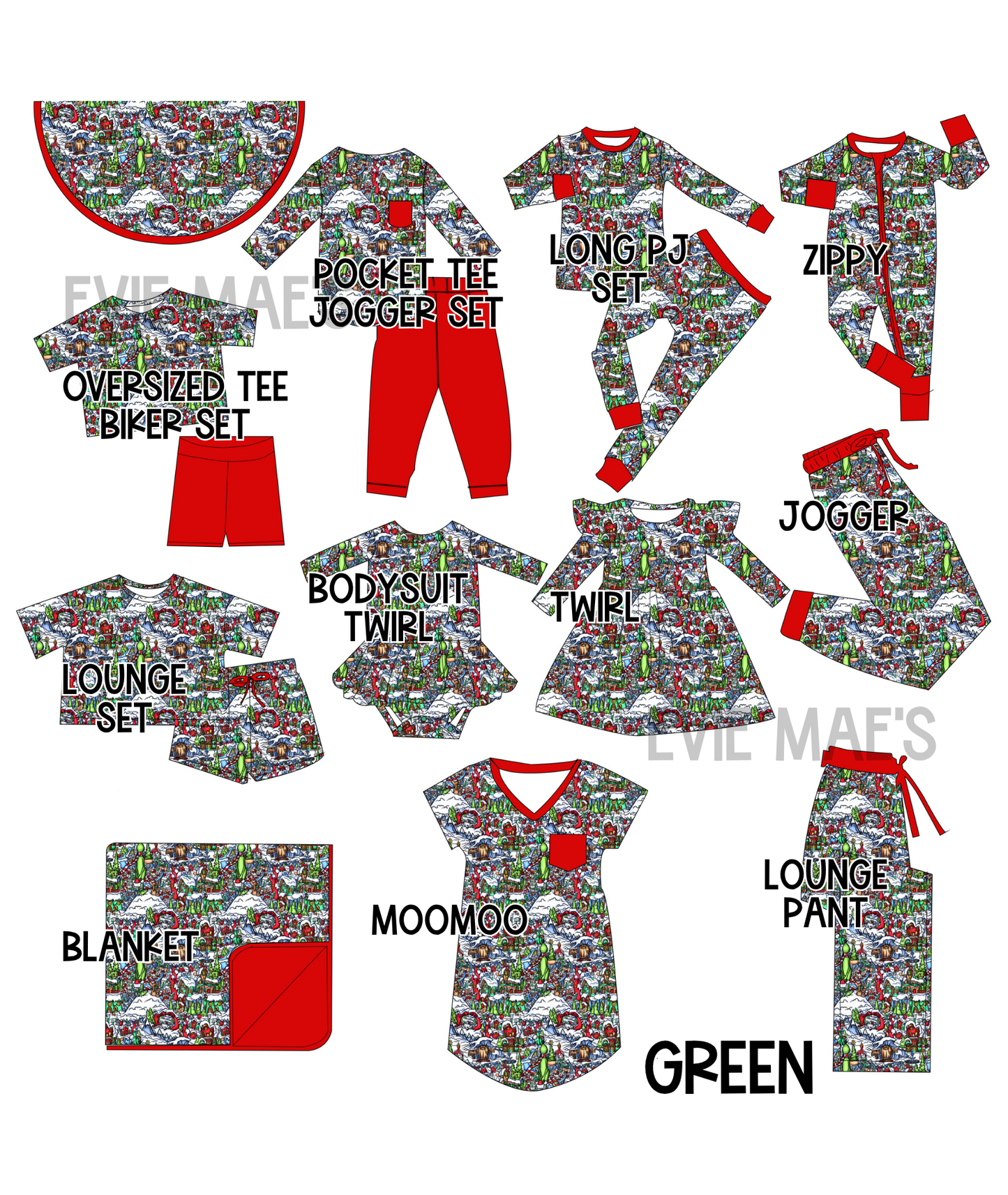Green | Merry Little Mashup