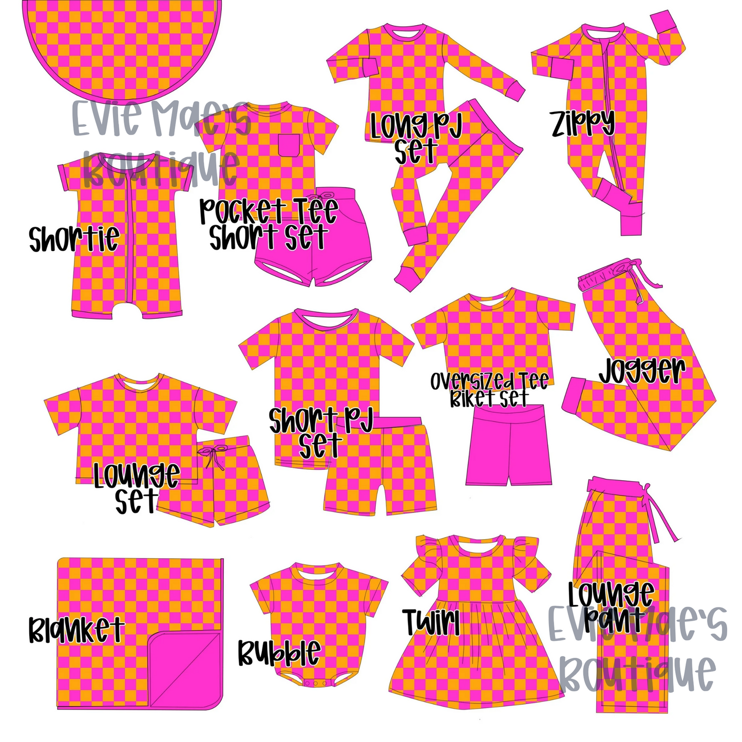 Orange Check | Sunshine State of Mind