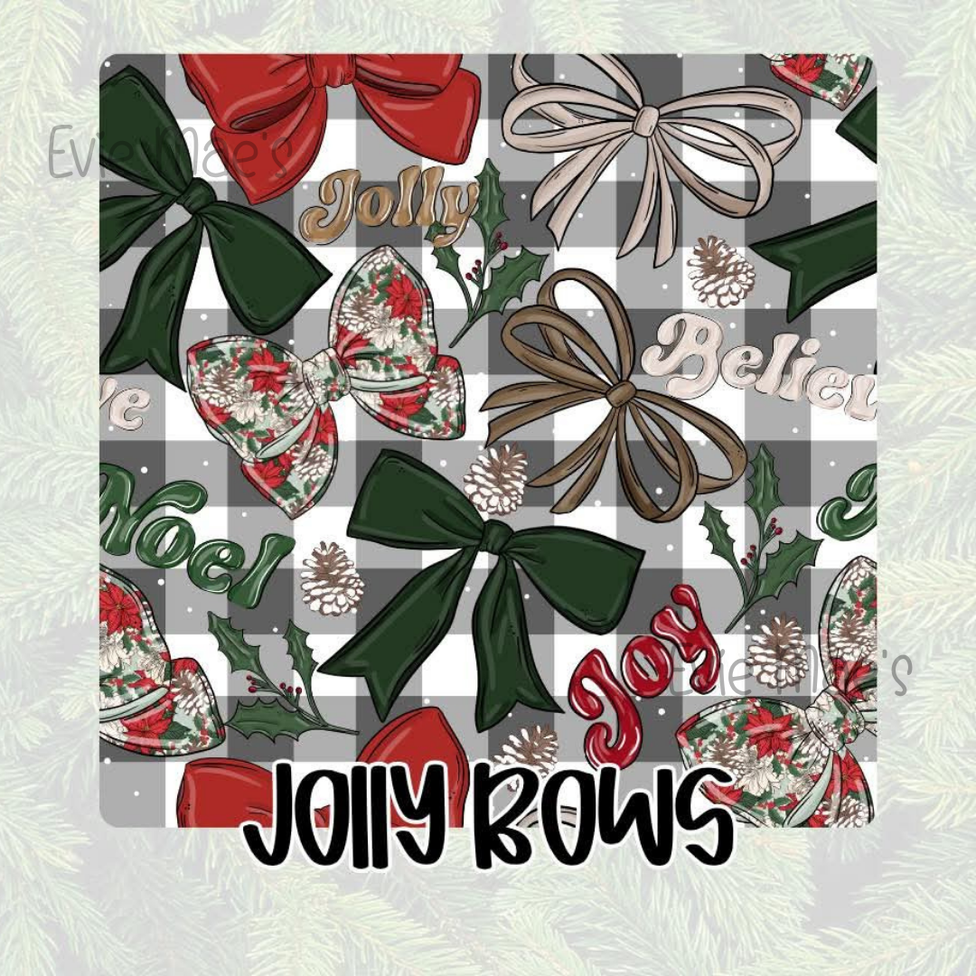 Jolly Bows | Cozy Claus