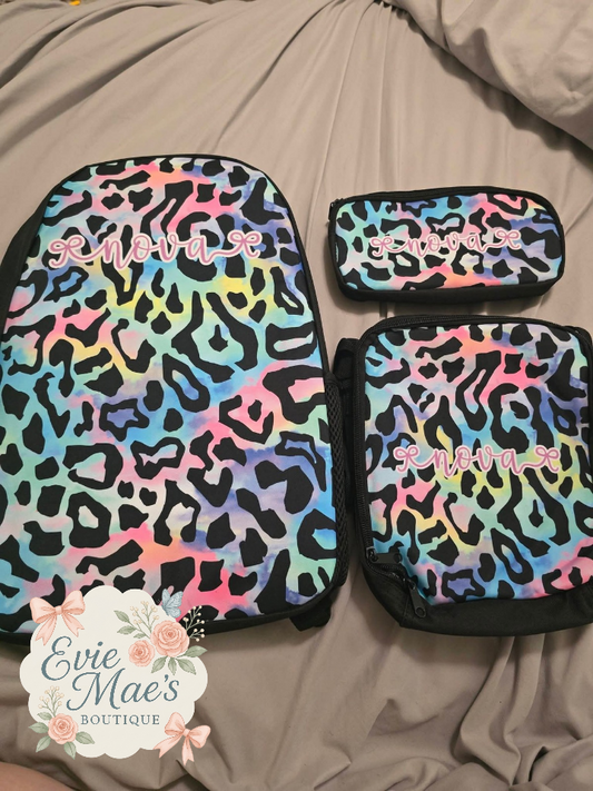 Custom Backpack Set