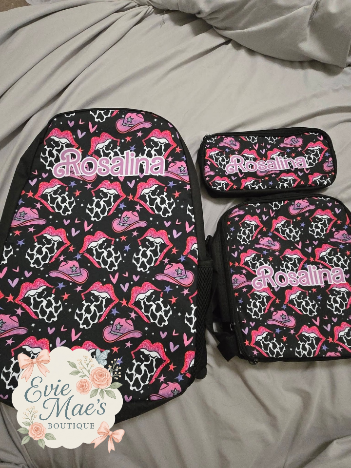 Custom Backpack Set