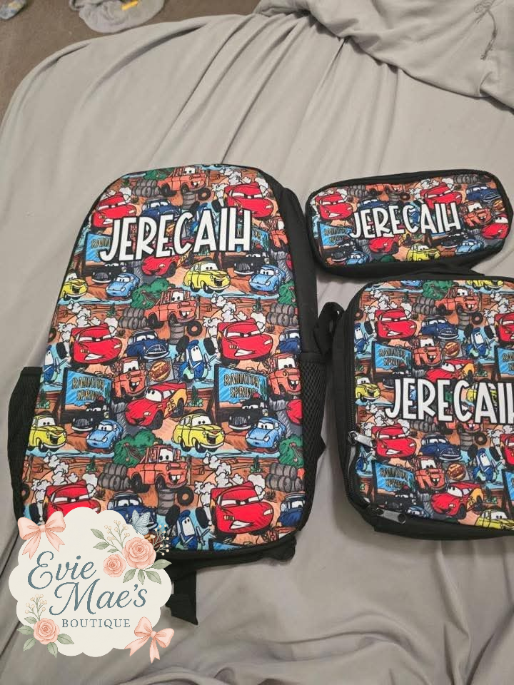 Custom Backpack Set