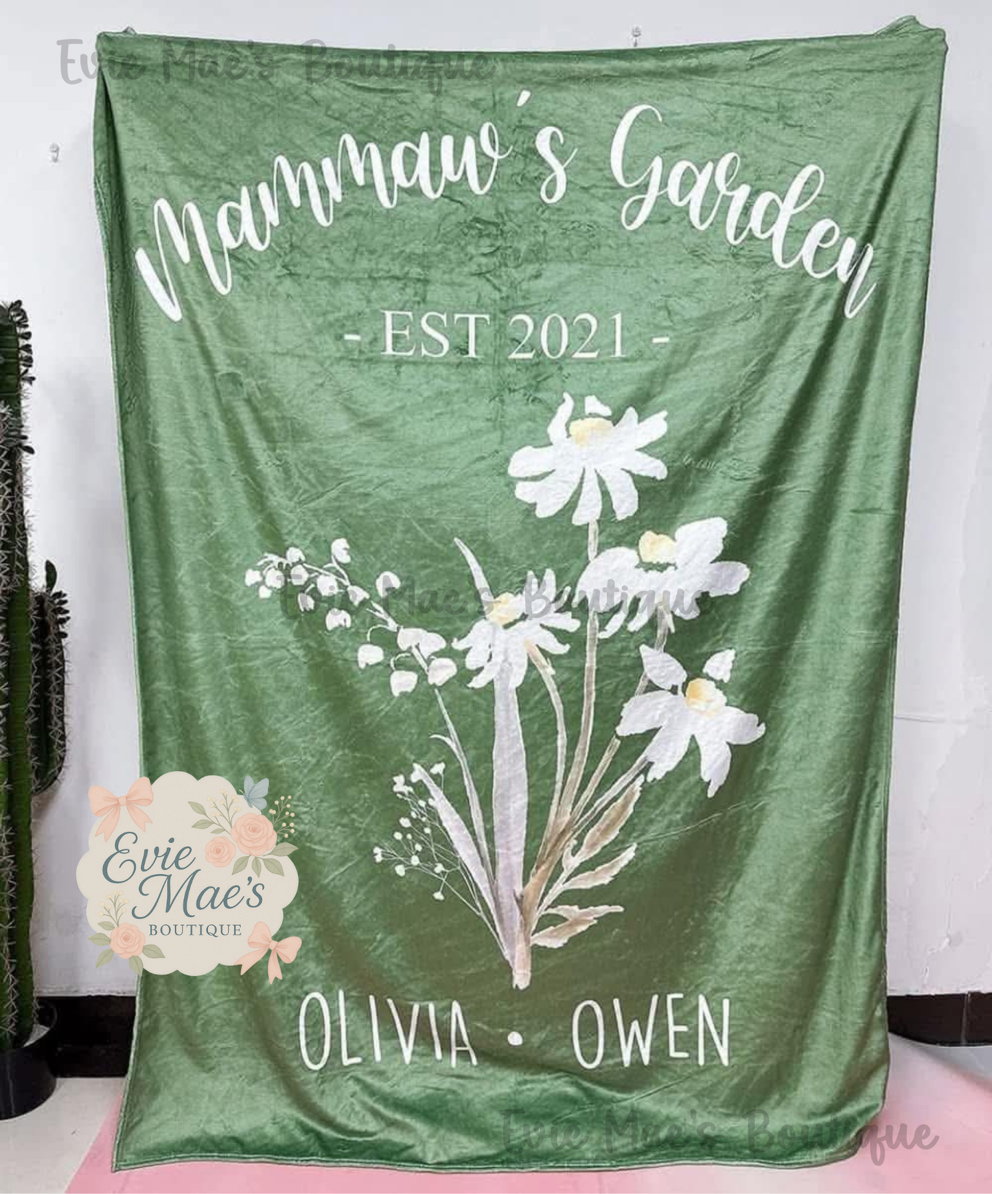 Mama's Garden Blankets