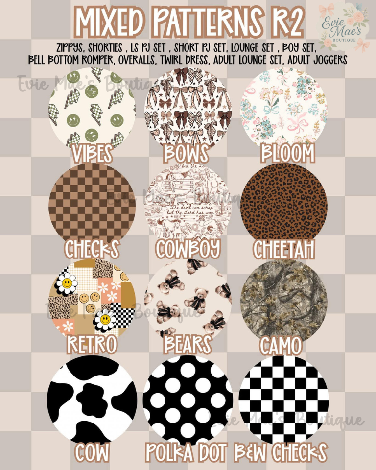 Bows | Mixed Patterns