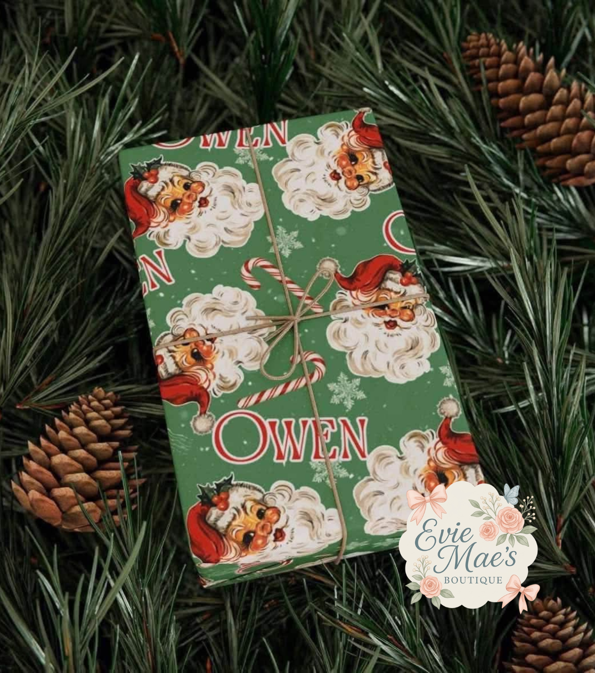 Personalized Gift Wrap