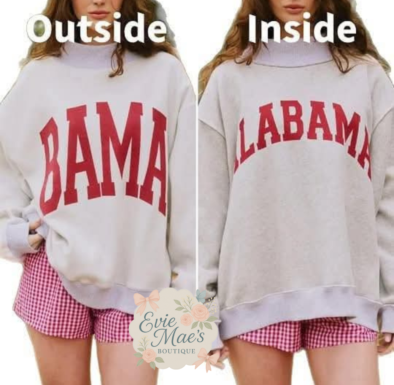 Custom Reversible Sweatshirts