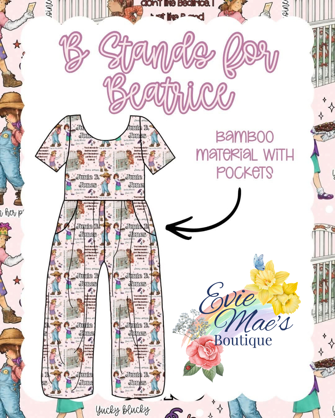 B stands for Beatrice