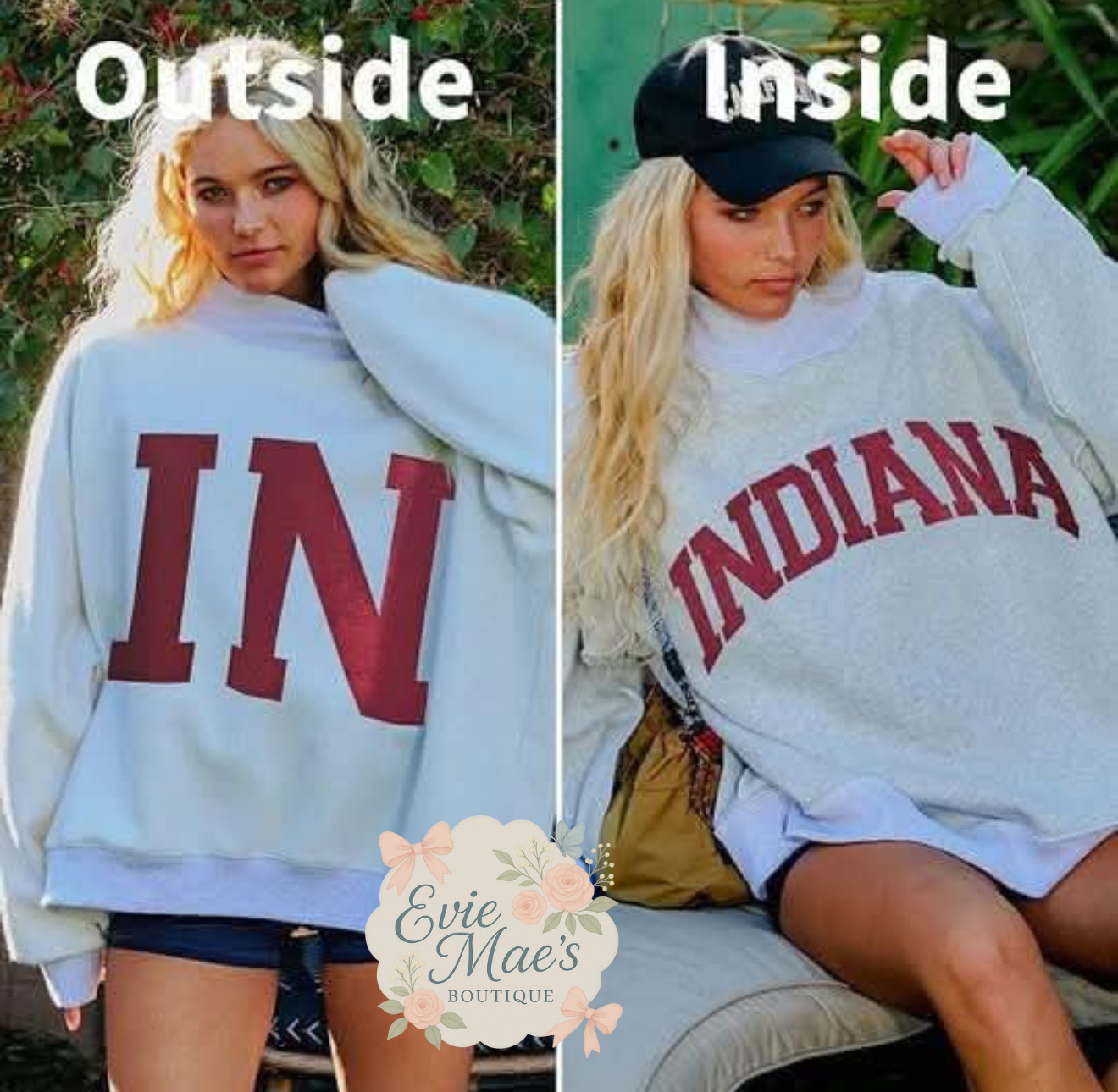 Custom Reversible Sweatshirts