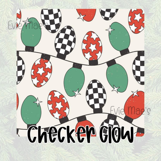 Checker Glow | Cozy Claus