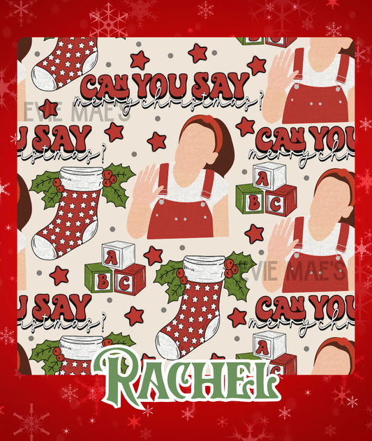 Rachel | Merry Little Mashup
