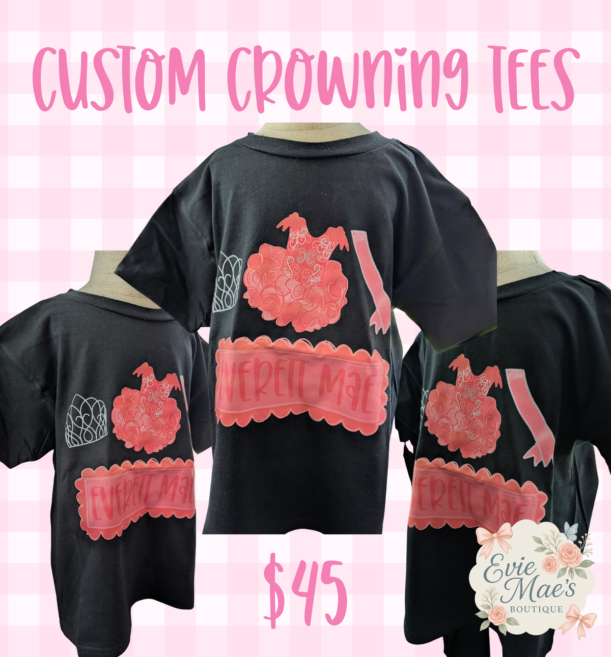Custom Crowning Tees