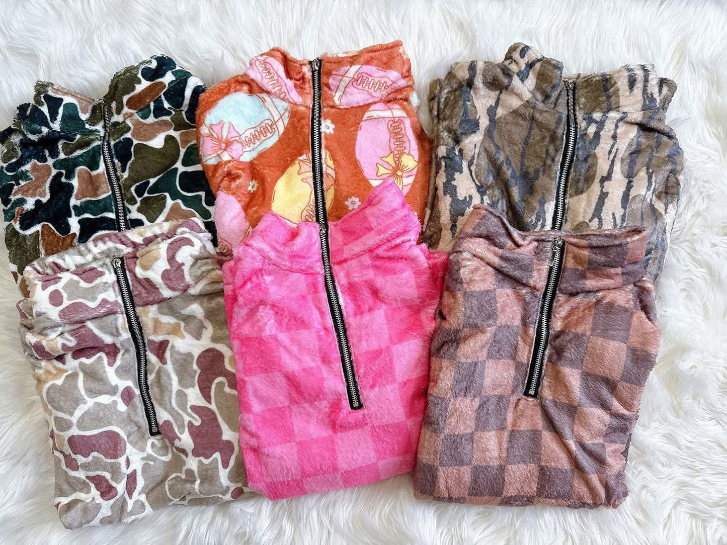 Sherpa Fleece Pullovers