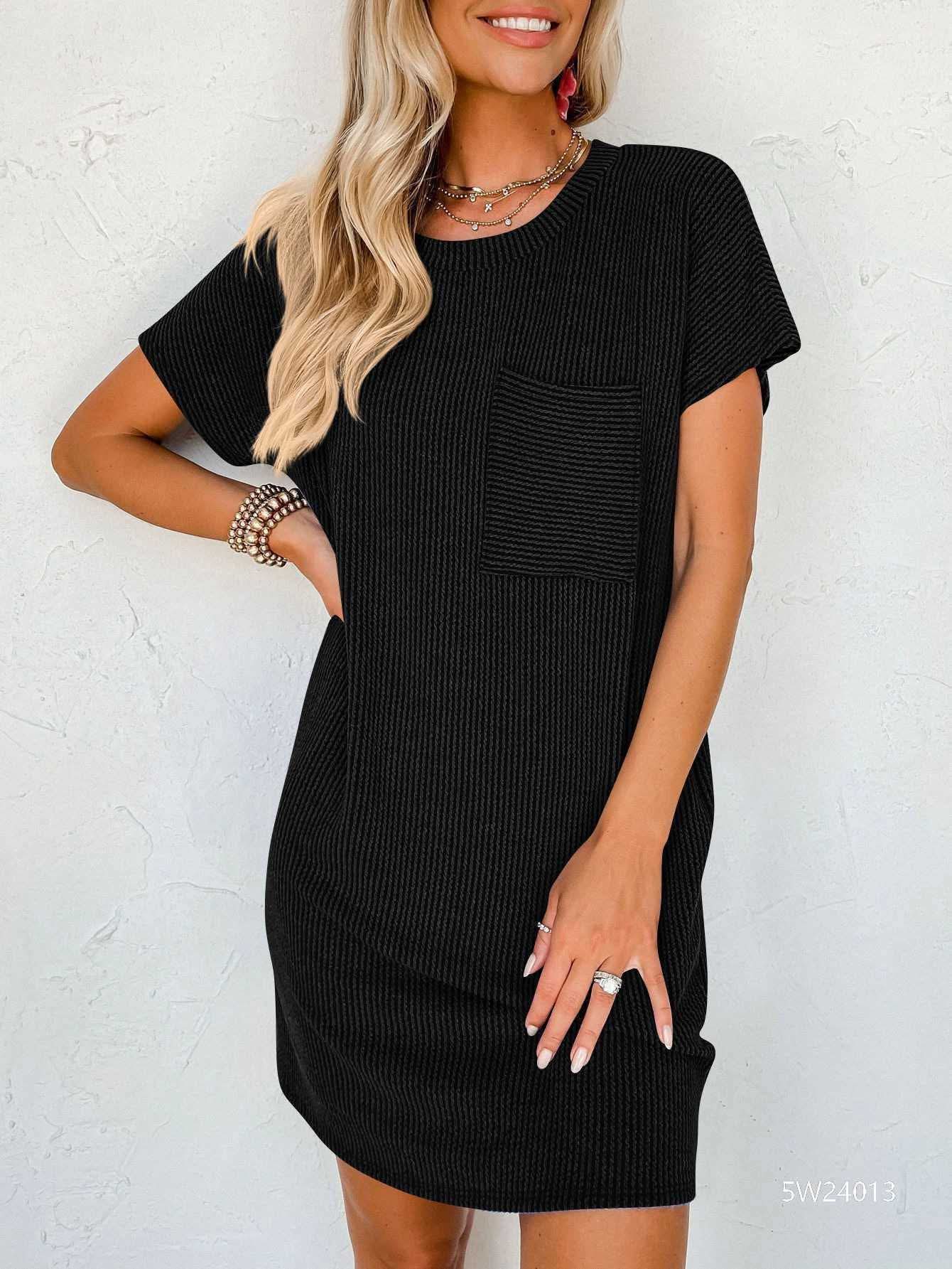 Ribbed T-Shirt Dress