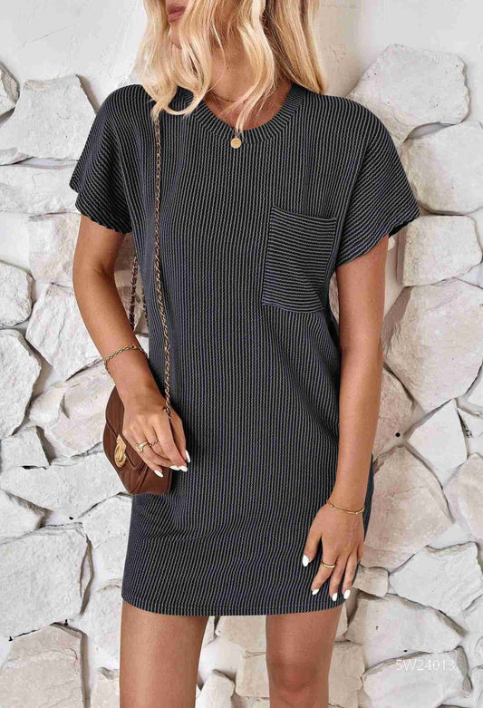 Ribbed T-Shirt Dress