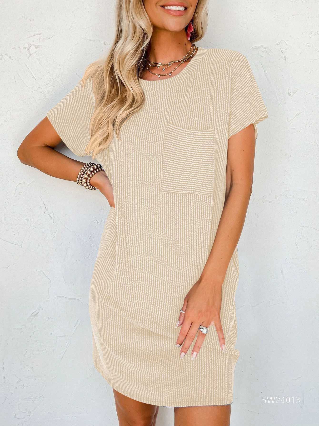 Ribbed T-Shirt Dress