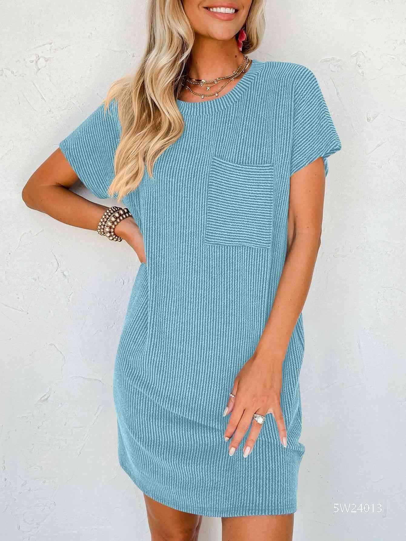 Ribbed T-Shirt Dress