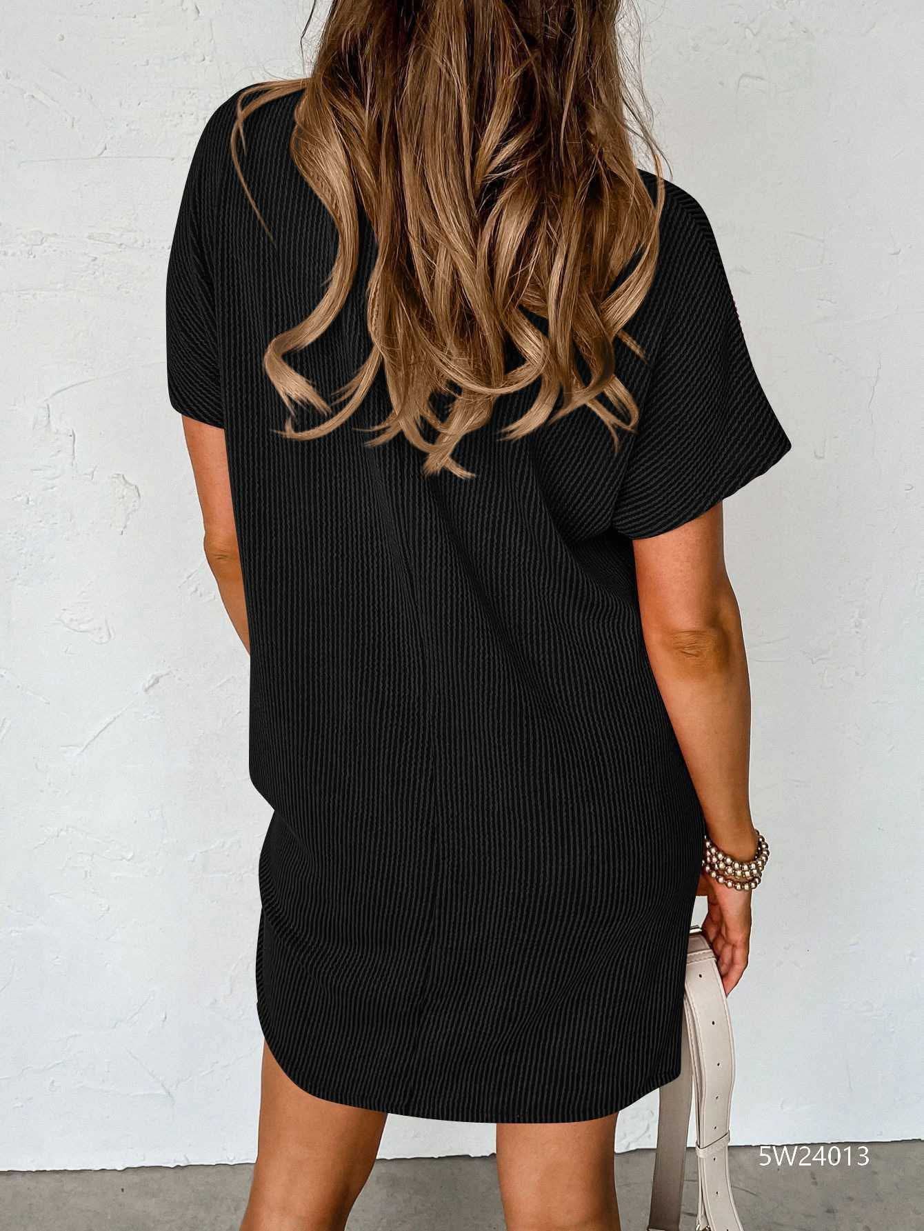 Ribbed T-Shirt Dress