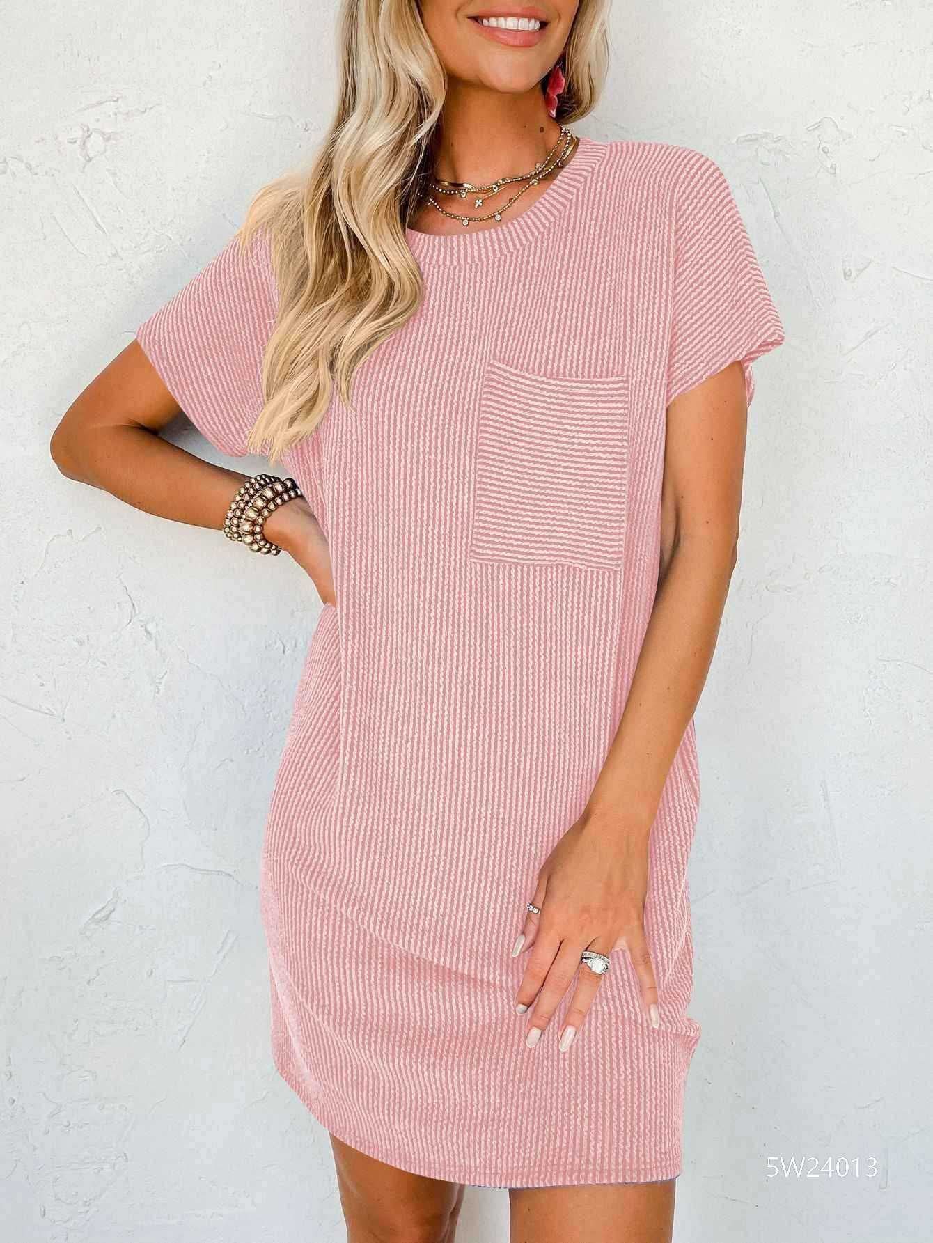 Ribbed T-Shirt Dress