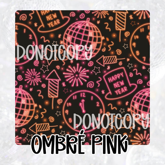 Ombré Pink | Cozy Countdown