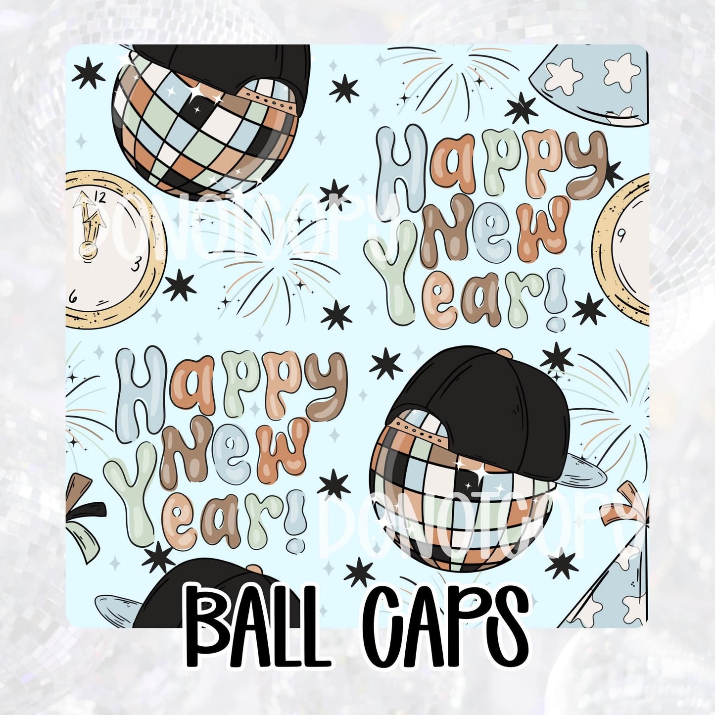 Ball Caps | Cozy Countdown