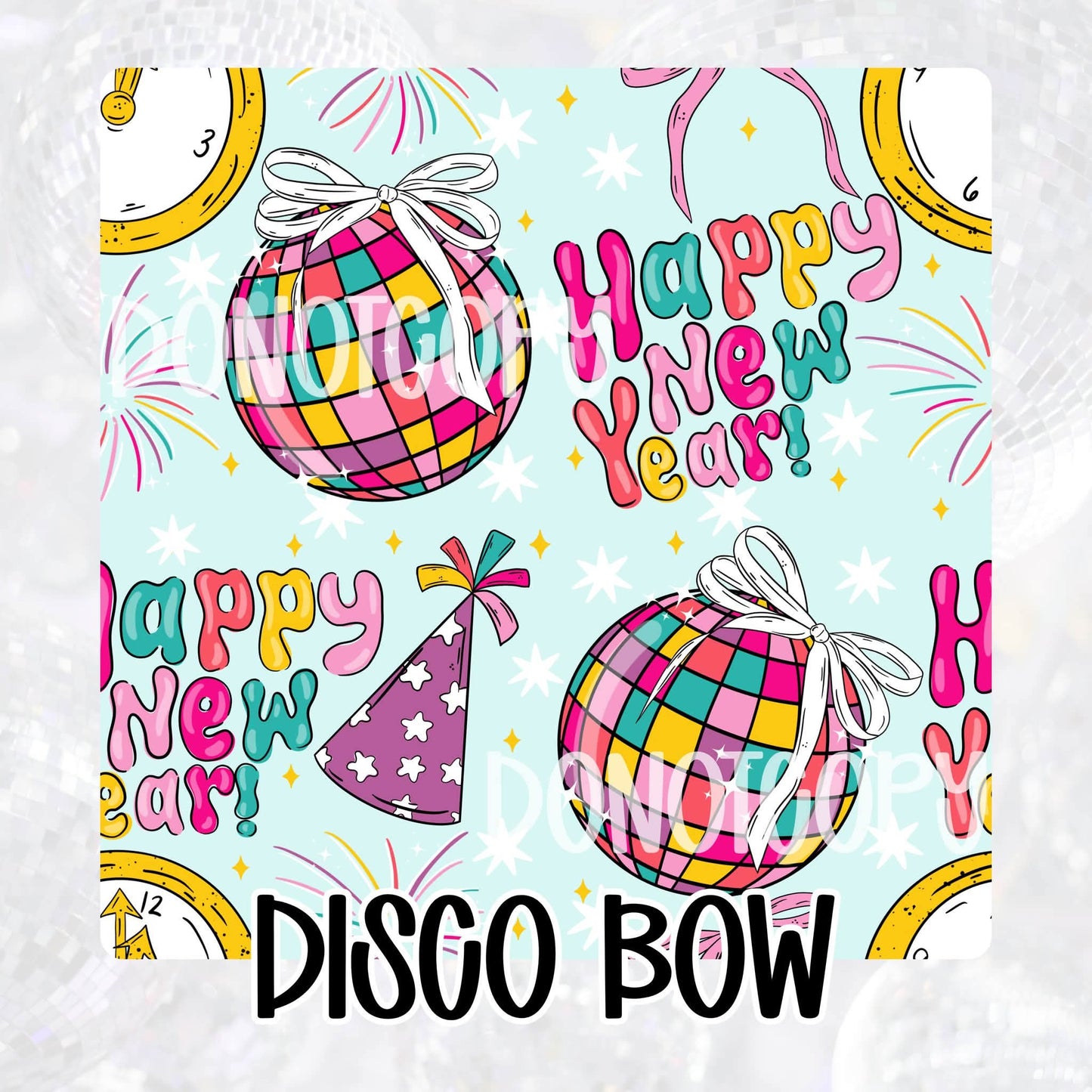 Disco Bow | Cozy Countdown