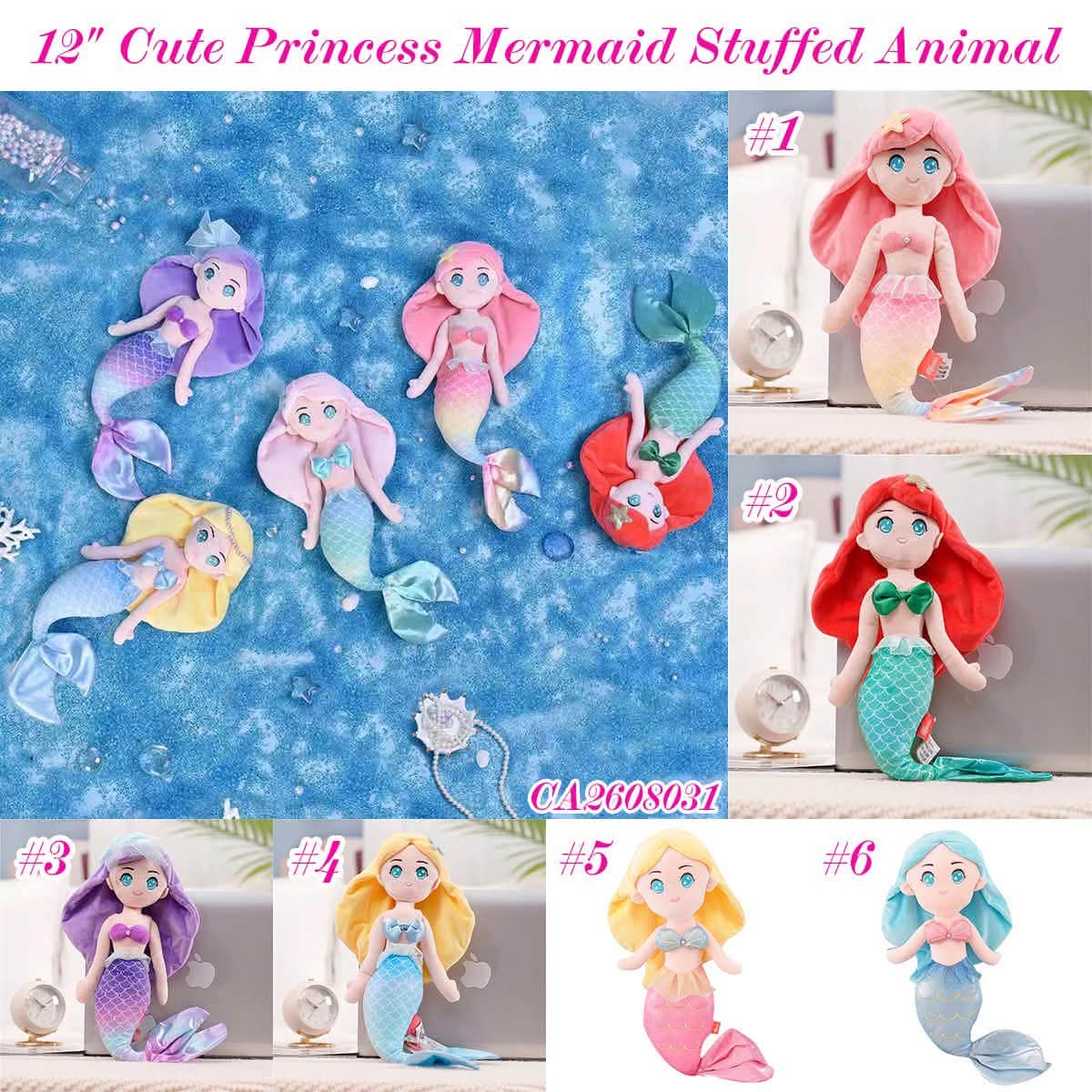 Princess Mermaid Plush