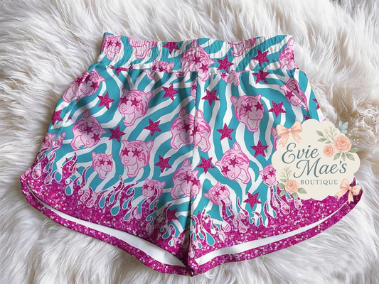 Custom Flame Shorts