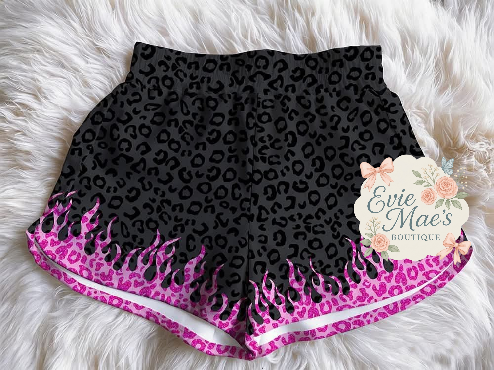 Custom Flame Shorts