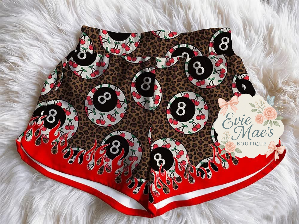 Custom Flame Shorts